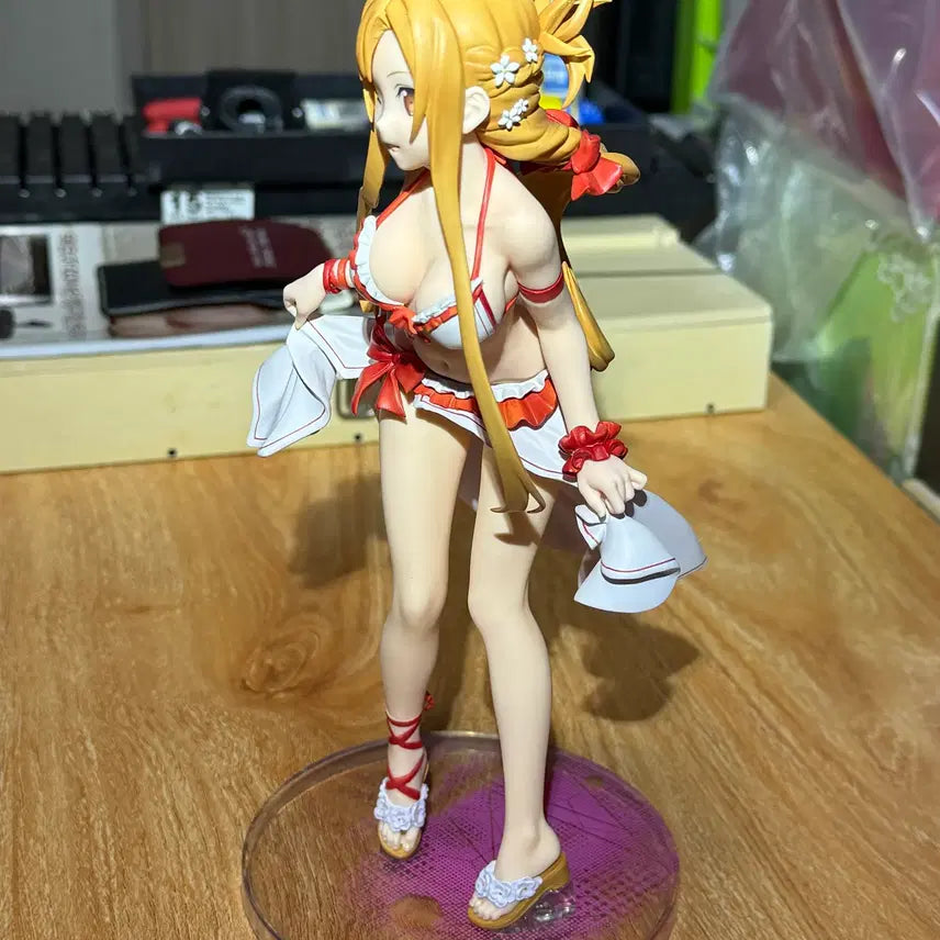 [BUNJANG] Kadokawa 1/7 Scale Sword Art Online Asuna Swimsuit Ver. Figure / 카도카와 1/7 소드 아트 온라인 아스나 수영복