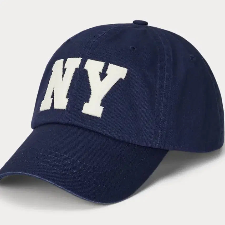 [BUNJANG] Polo Ralph Lauren NY Patch Twill Ball Cap / 폴로 랄프로렌 NY 패치 트윌 볼 캡