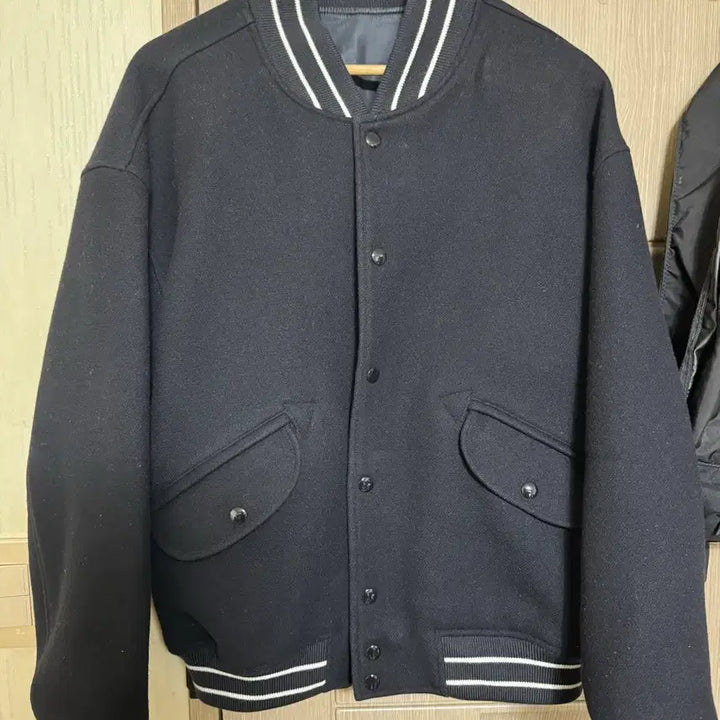 [BUNJANG] Brown Yak Stadium Varsity Jacket Size 2 / 브라운야드 스타디움 바시티 자켓 2사이즈