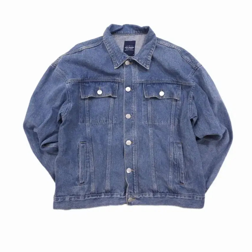 [BUNJANG] Field Worker Medium Wash Trucker Denim Jacket / [F] 필드워커(Field Worker) 미디움 워시 트러커 데님 자켓