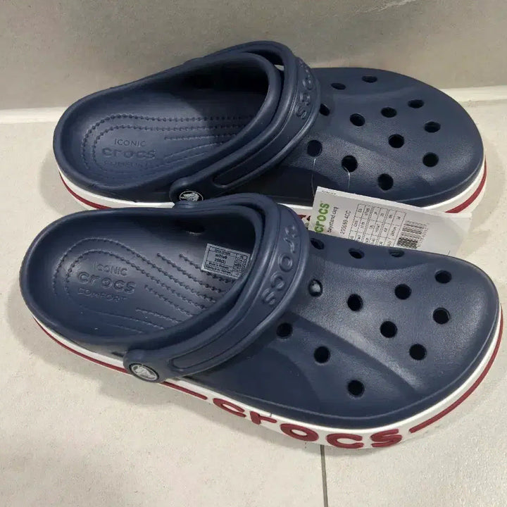 [BUNJANG] Crocs Baya Band Clogs Navy 260mm / 크록스 260 네이비 바야밴드 클로그