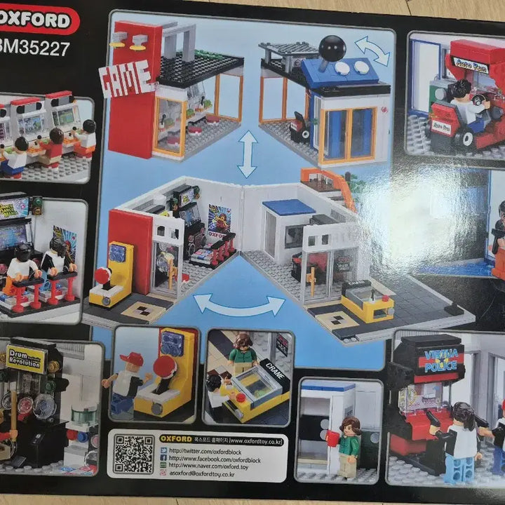 [BUNJANG] Oxford Game Room "Reply 1990" Arcade Building Blocks Set / (레고)새상품 옥스포드 게임룸 BM35227 응답하라1990 오락실 추억