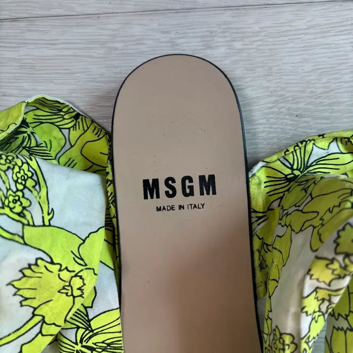 [BUNJANG] MSGM Flower Wrap Sandals / MSGM 플라워 랩 샌들