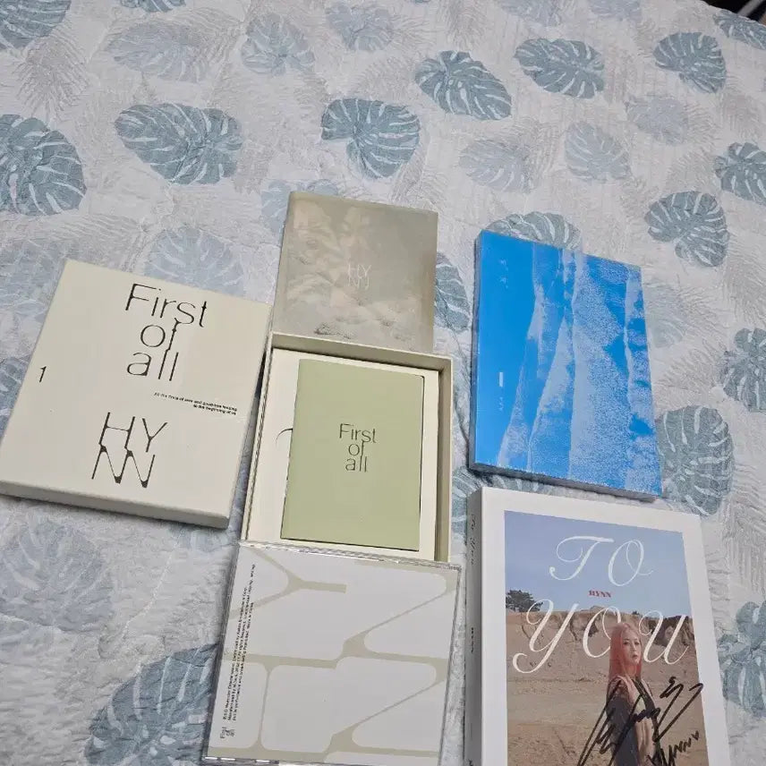 [BUNJANG] Park Hye-won Autographed Album Bundle Set / 박혜원 친필싸인앨범 포함 일괄가격