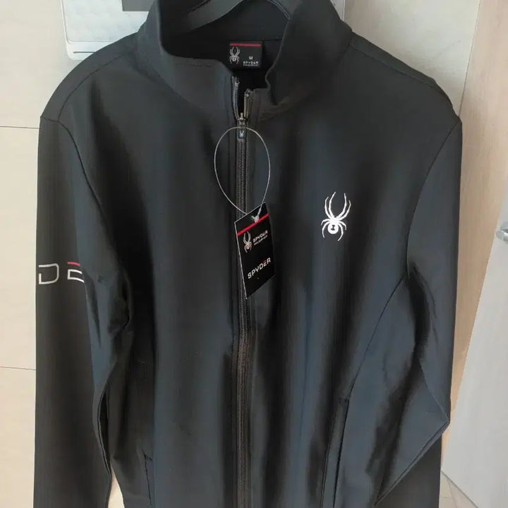 [BUNJANG] Spyder Spring/Fall Full Zip-Up Set Black M / 스파이더 춘추용 풀집업 세트 M 블랙 새상품