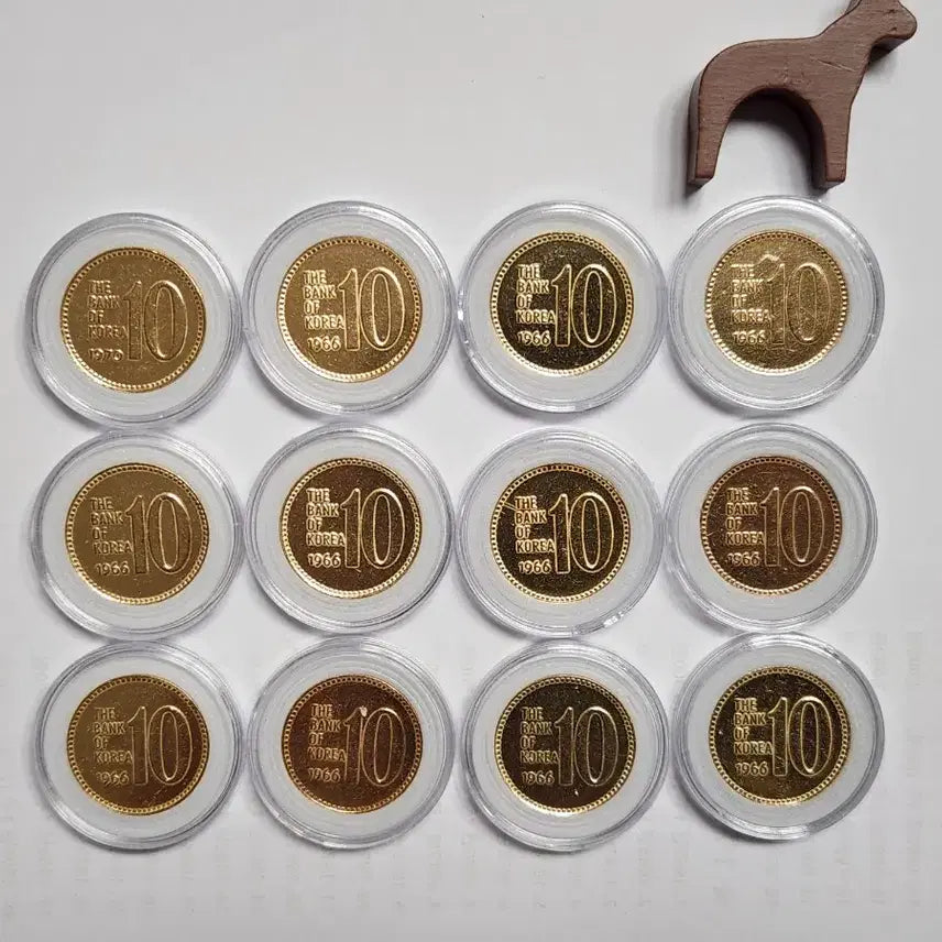 [BUNJANG] 1966 10th Anniversary Coin with Dabotap Design / 특년도/다보탑도안이 살아있는 66년 10주