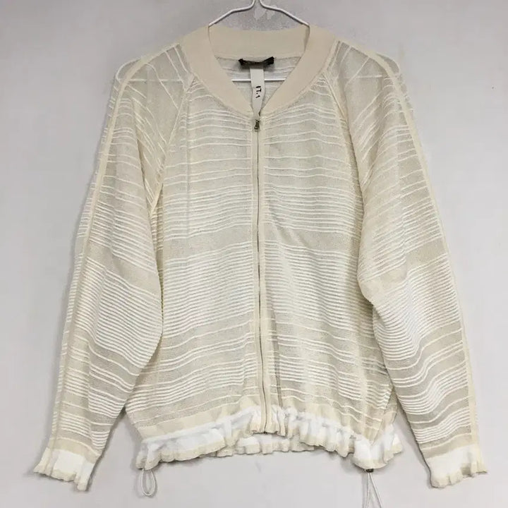 [BUNJANG] Lanvin See-through Knit Zip-up / 랑방 시스루 여름 니트 집업 F
