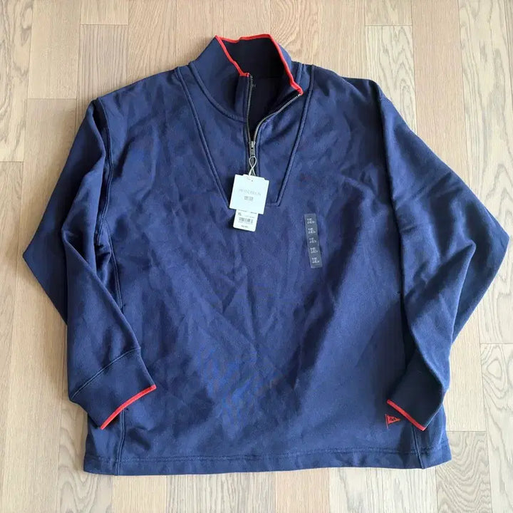 [BUNJANG] JW Anderson Sweat Half-Zip Pullover Navy XL / (XL) JW앤더슨 스웨트 하프집 풀오버 네이비