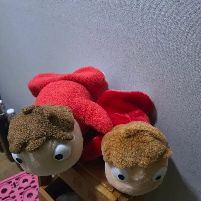 [BUNJANG] Ponyo on the Cliff by the Sea Beanbag Plush Set (2 pieces) / 벼랑 위의 포뇨 콩주머니 인형 2개