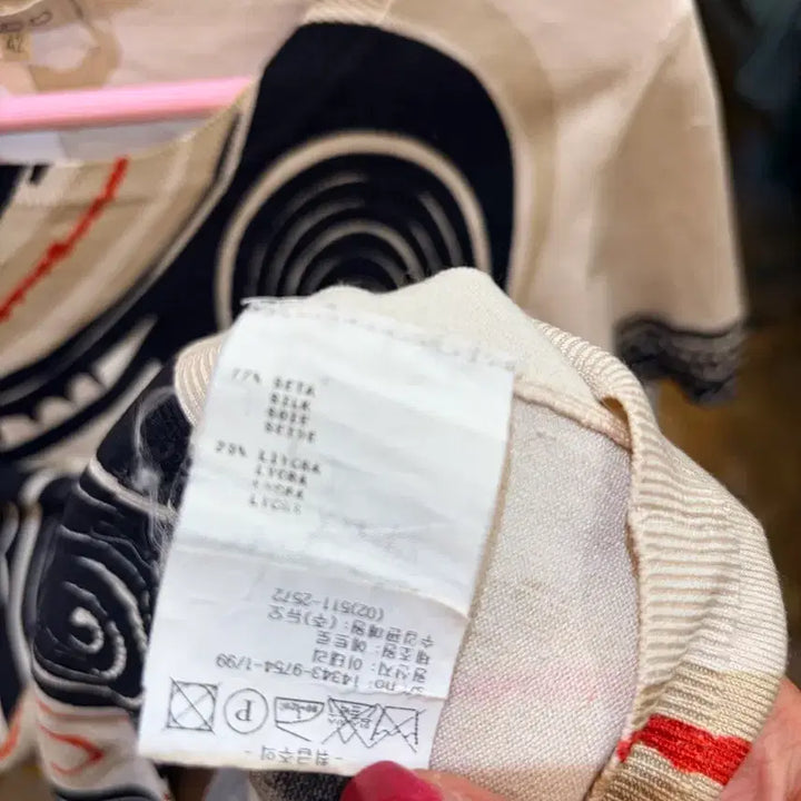 [BUNJANG] Etro Pattern Short Sleeve Knit Size 42 / 에트로 패턴 반팔 니트 42사이즈