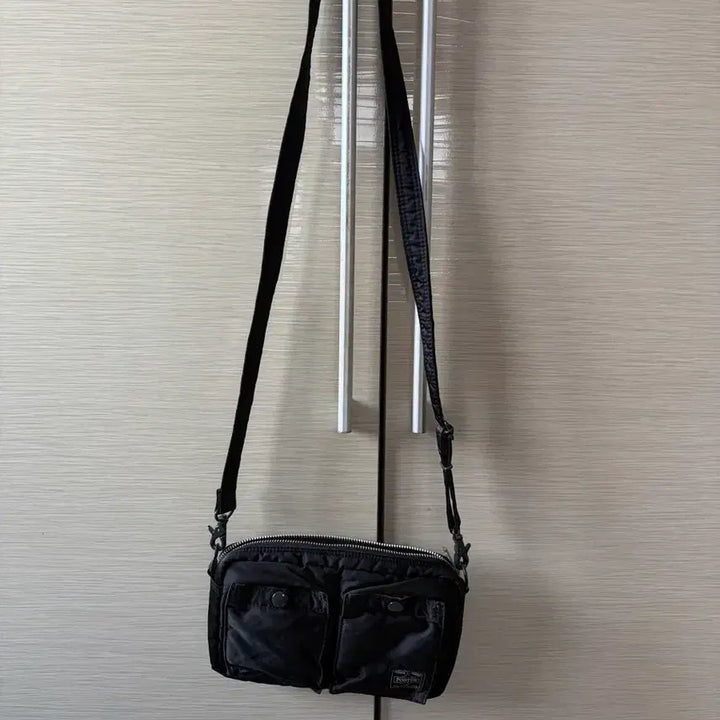 [BUNJANG] Porter 2-Way Crossbody Bag Black / 포터 2WAY 크로스백 블랙