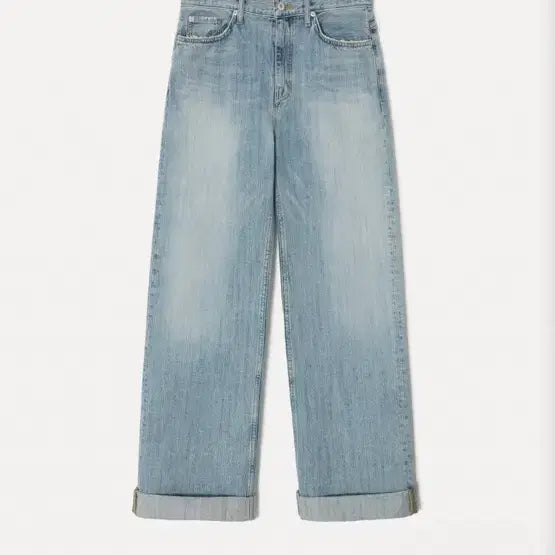 [BUNJANG] Label Archive Light Blue Buck Roll-Up Jeans 3 / 라벨아카이브 연청 buck 롤업진 3