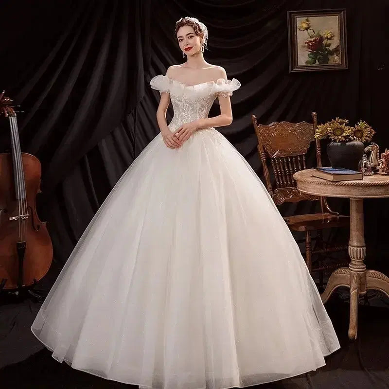 [BUNJANG] Wedding Dress Rental Set / 풀세트대여)웨딩드레스 졸업사진드레스 셀프웨딩