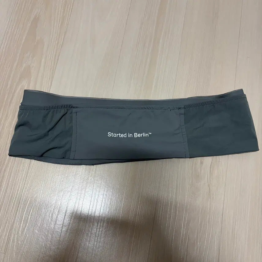 [BUNJANG] Optimistic Runner Belt Grey / [M] 옵티미스틱 러너 벨트 그레이