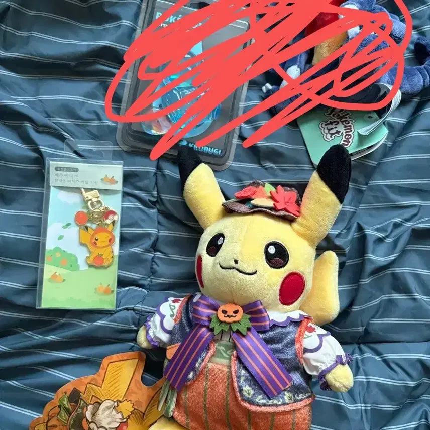 [BUNJANG] Pokemon Goods Bundle Set (Includes Pikachu Halloween) / 포켓몬 굿즈 일괄 판매 (피카츄 할로윈 포함)