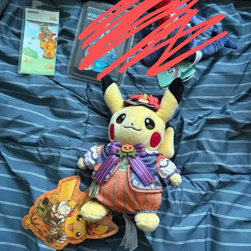 [BUNJANG] Pokemon Goods Bundle Set (Includes Pikachu Halloween) / 포켓몬 굿즈 일괄 판매 (피카츄 할로윈 포함)