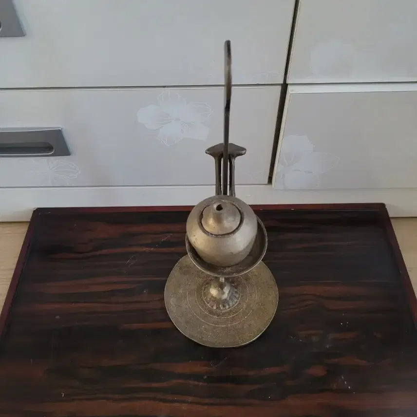 [BUNJANG] Antique Brass Candlestick Holder / 놋쇠 동 촛대
