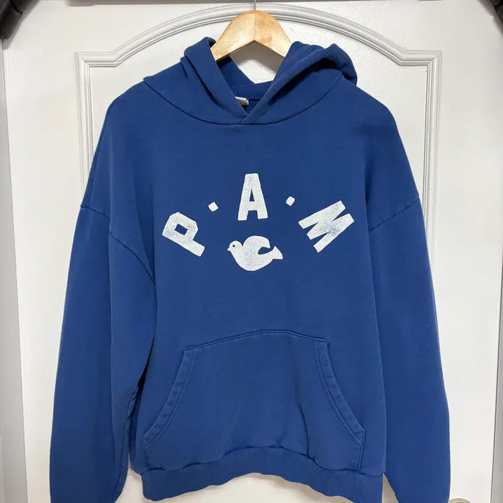 [BUNJANG] PAM HOODIE BLUE / [M] 컬렉트피시스 PAM 후드 블루