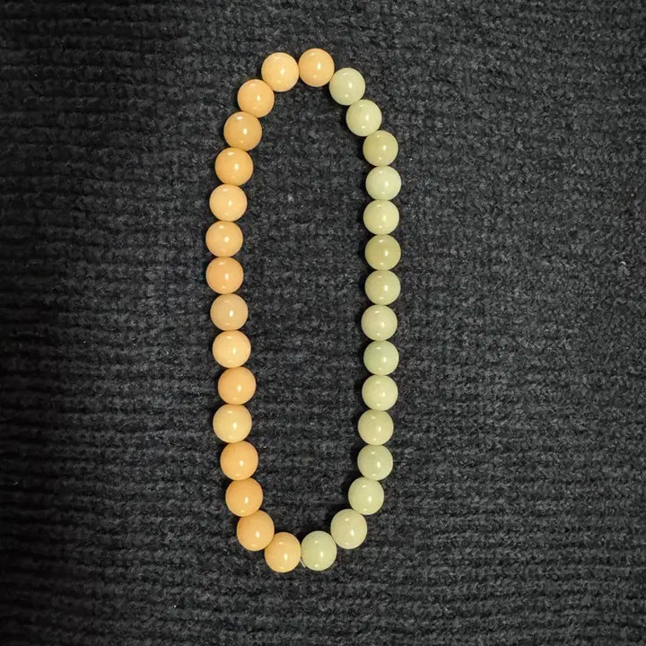 [BUNJANG] Barley Root Beaded Bracelet / 천연보리근 염주(새상품)*