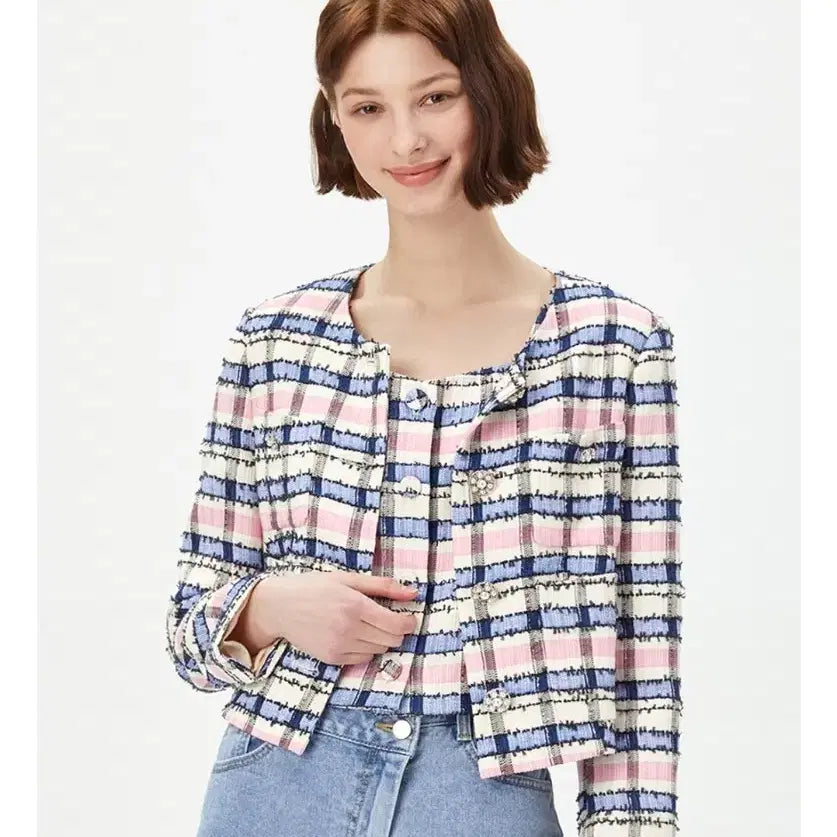 [BUNJANG] IT MICHAA Tweed Jacket / 잇미샤 트위드 자켓