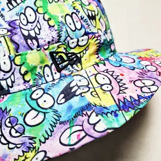 [BUNJANG] New Era Kevin Lyons Bucket Hat / 뉴에라x케빈라이언스 콜라보 한정판 버킷햇 모자