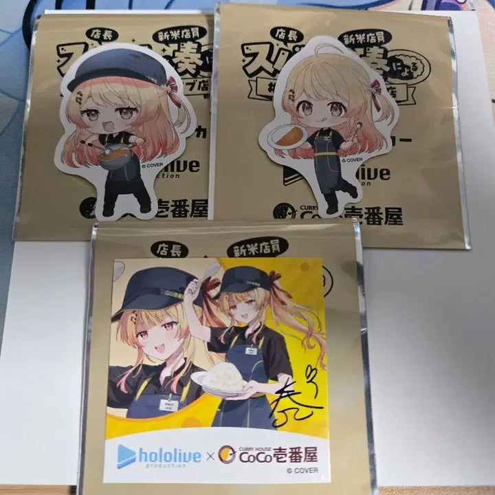 [BUNJANG] Hololive Kanade 3-Type Sticker Set / 홀로라이브 코코이치콜라보 카나데 스티커 3종