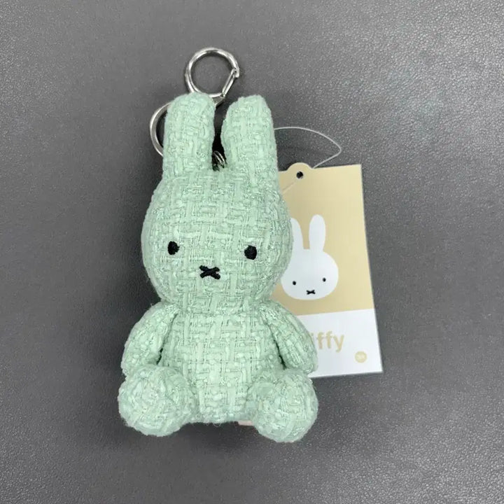 [BUNJANG] Miffy Plush Keychain Mint / (미사용 12cm) 미피 인형 키링 민트색