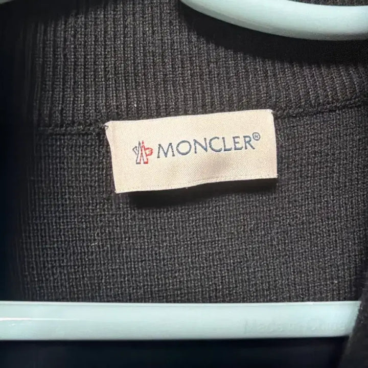 [BUNJANG] Moncler Knit Padded Jacket Black / 몽클레어 니트 패딩