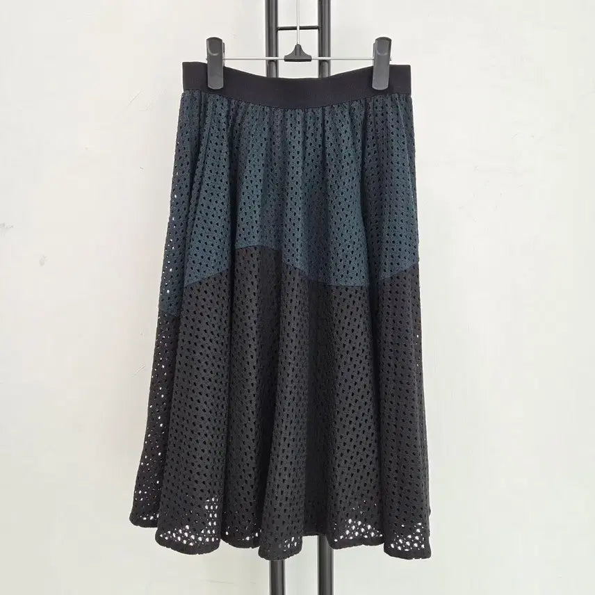 [BUNJANG] SJ Mesh Long Skirt / 정품 에스제이 SJ SJ  메쉬 롱 스커트