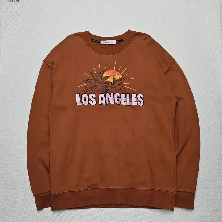 [BUNJANG] Andersson Bell LA Sweatshirt Brown L / 앤더슨벨 LA 맨투맨 브라운 L