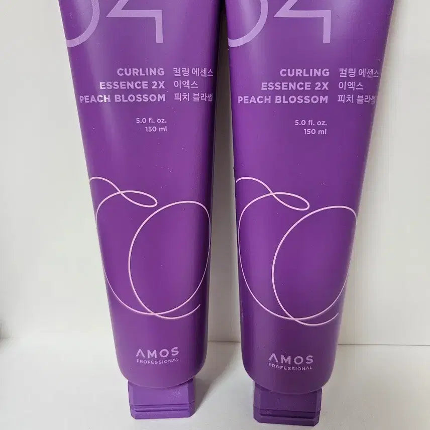 [BUNJANG] Amos Peach Blossom Curling Essence (2-Pack) / 2개) 아모스 피치블라썸 컬링에센스