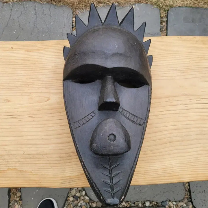 [BUNJANG] 1970s African Mask Display Piece / 근대사 / 1970년 제작 아프리카 가면 한점팝니다.