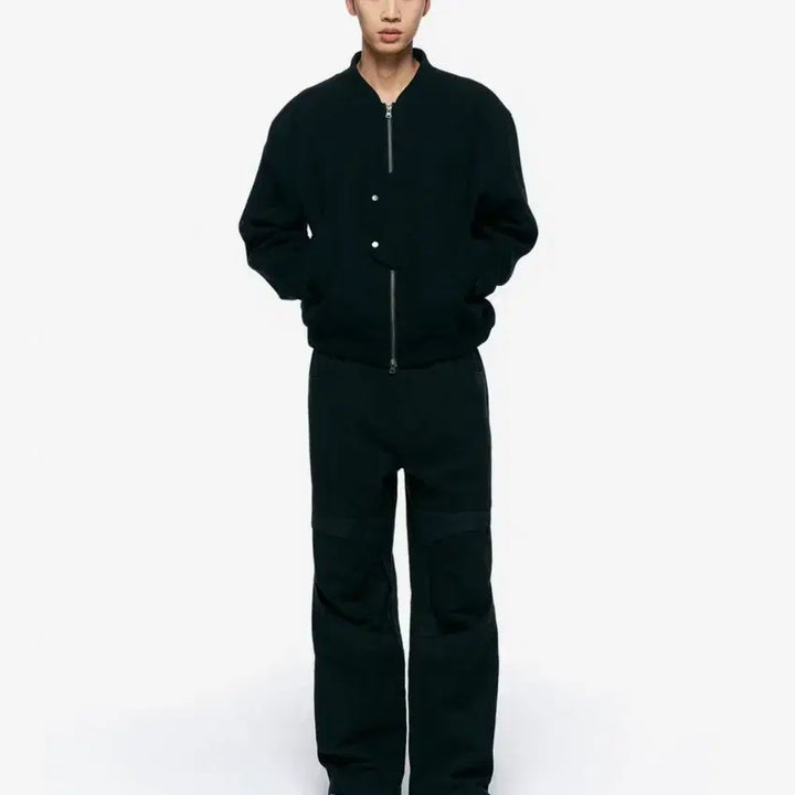 [BUNJANG] InSilence Device Contrast Pants Black M / 인사일런스 디바이스 콘트라스트 팬츠 BLACK 블랙 M