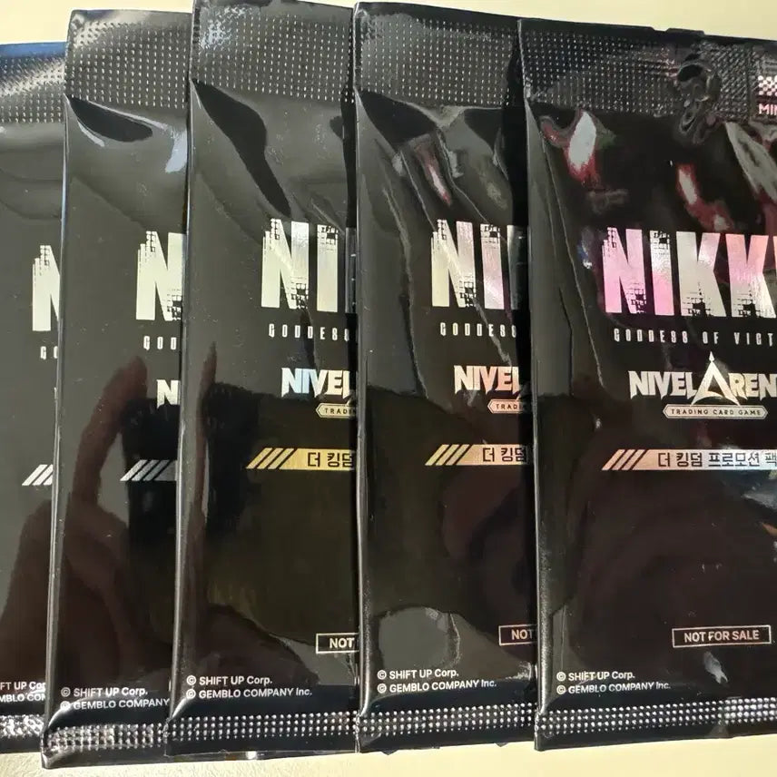 [BUNJANG] Nibel Arena The Kingdom Promo Pack / 니벨아레나 니케 더 킹덤 프로모 5팩