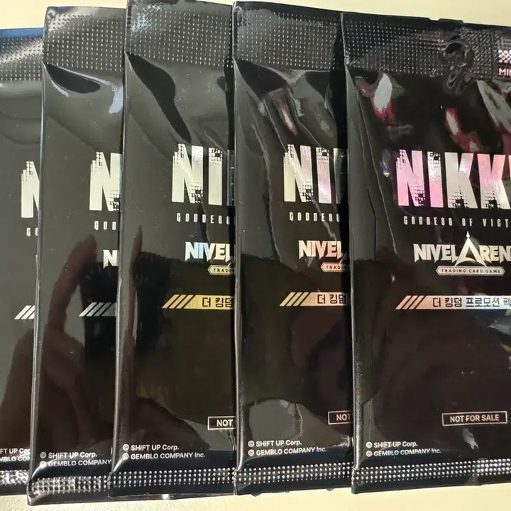 [BUNJANG] Nibel Arena The Kingdom Promo Pack / 니벨아레나 니케 더 킹덤 프로모 5팩