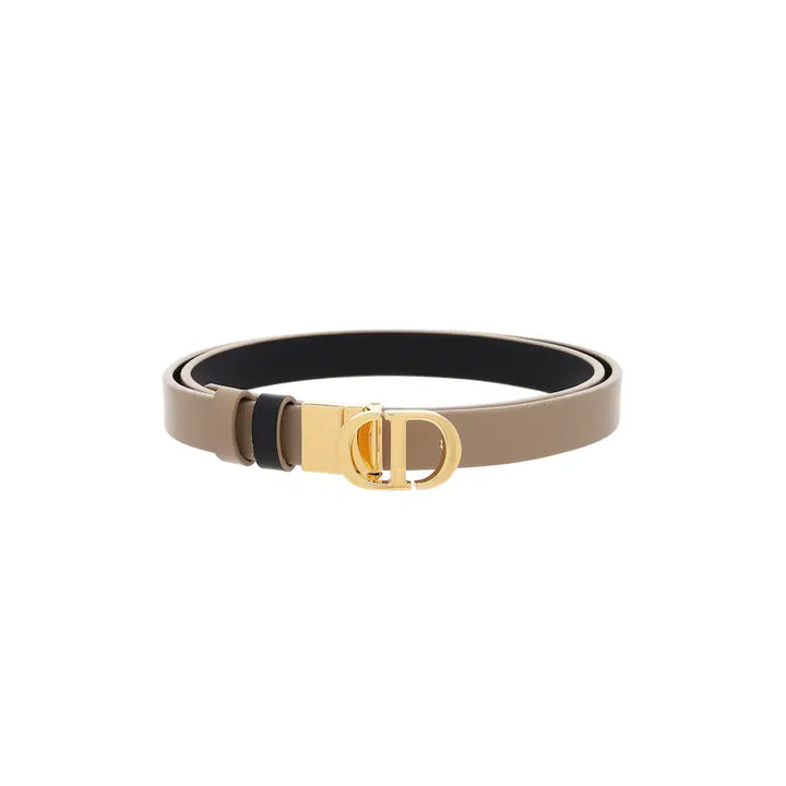 [BUNJANG] Dior 30 Montaigne Leather Belt / 디올 30 몽테인 가죽 벨트