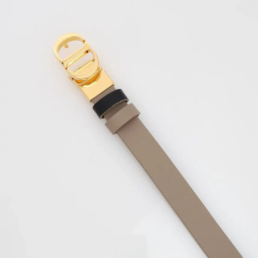 [BUNJANG] Dior 30 Montaigne Leather Belt / 디올 30 몽테인 가죽 벨트