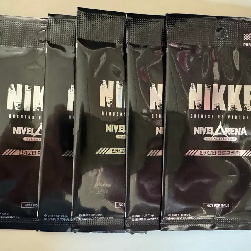 [BUNJANG] Niki Arena NIKKE Encounter Promo 5-Pack / 니벨아레나 니케 인카운터 프로모 5팩