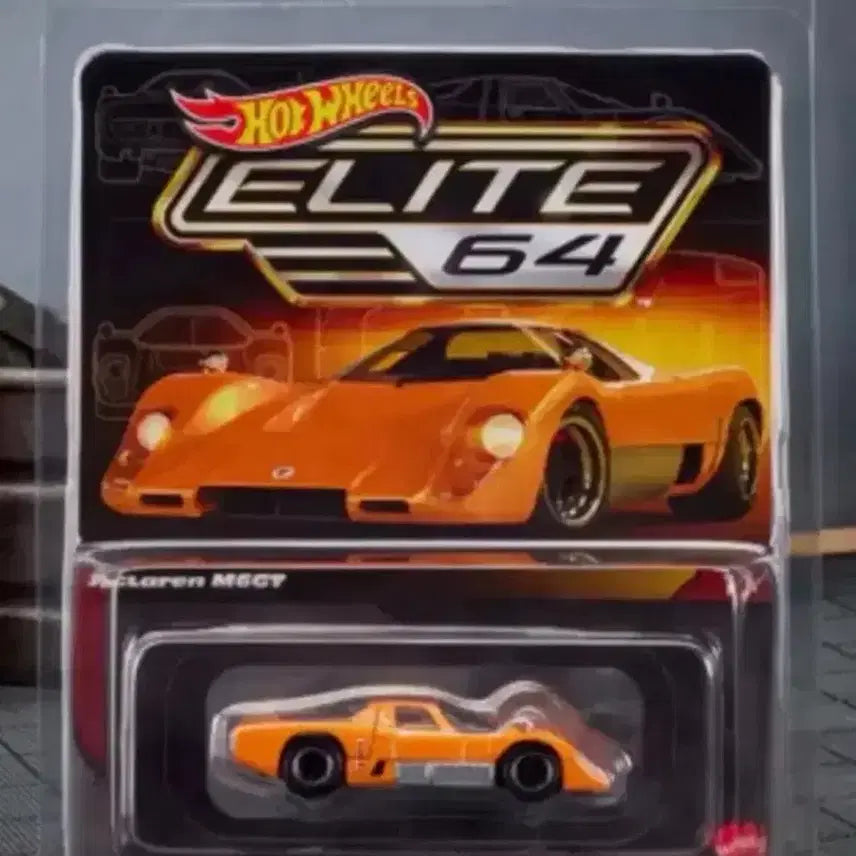[BUNJANG] Hot Wheels Elite 64 Aston Martin Valkyrie &amp; McLaren M6GT Orange (Sealed) / 핫휠 엘리트64 애스턴마틴 발키리, 맥라렌 M6GT 오렌지 미개봉