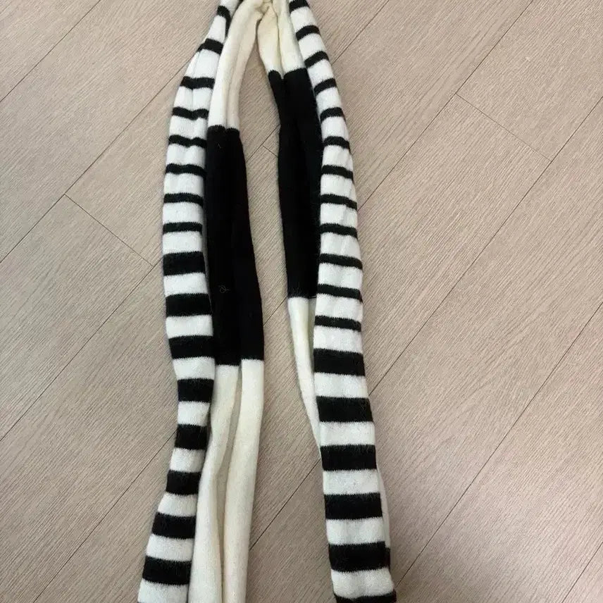 [BUNJANG] Zara Striped Muffler / 자라 스트라이프 머플러