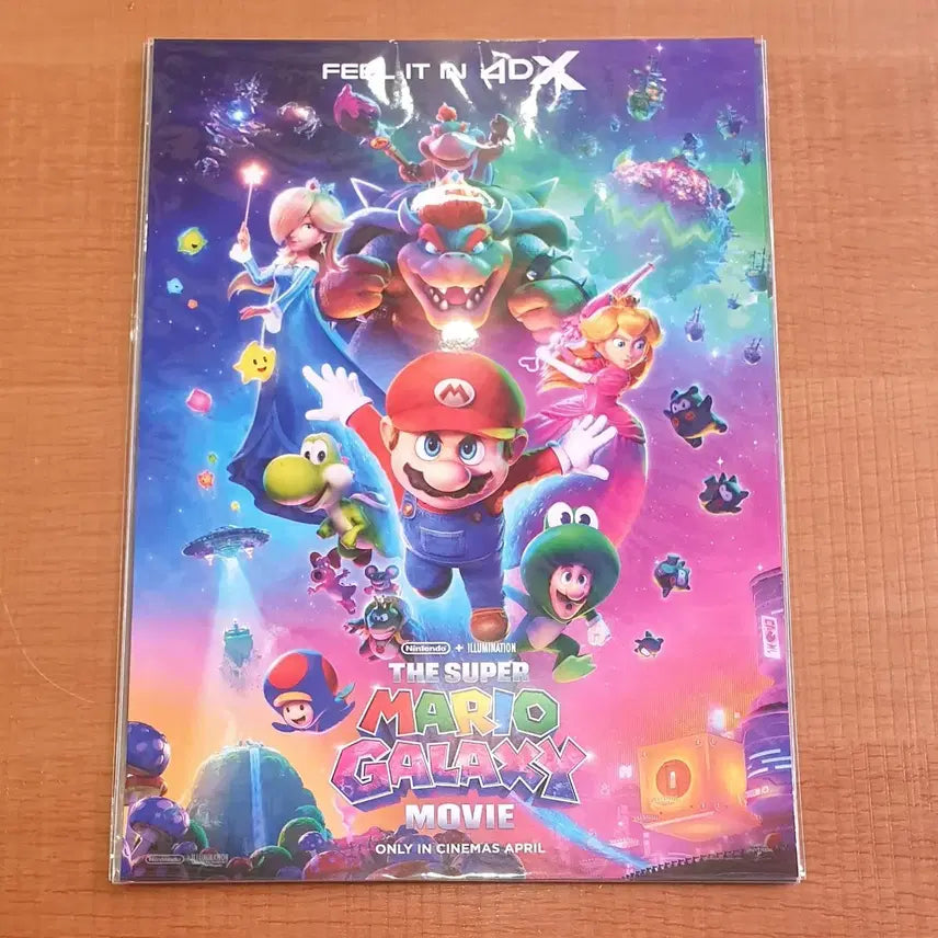 [BUNJANG] Super Mario Poster Bundle (3 Types) / 슈퍼마리오포스터 특별관 3종 일괄