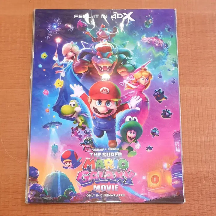 [BUNJANG] Super Mario Poster Bundle (3 Types) / 슈퍼마리오포스터 특별관 3종 일괄