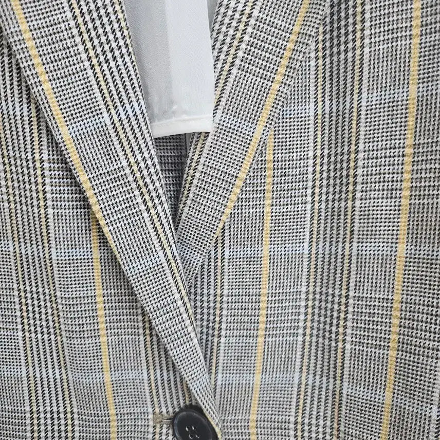 [BUNJANG] Stefanel Check Boxy Jacket (S) / [스테파넬] 체크 박시 마자켓(S)