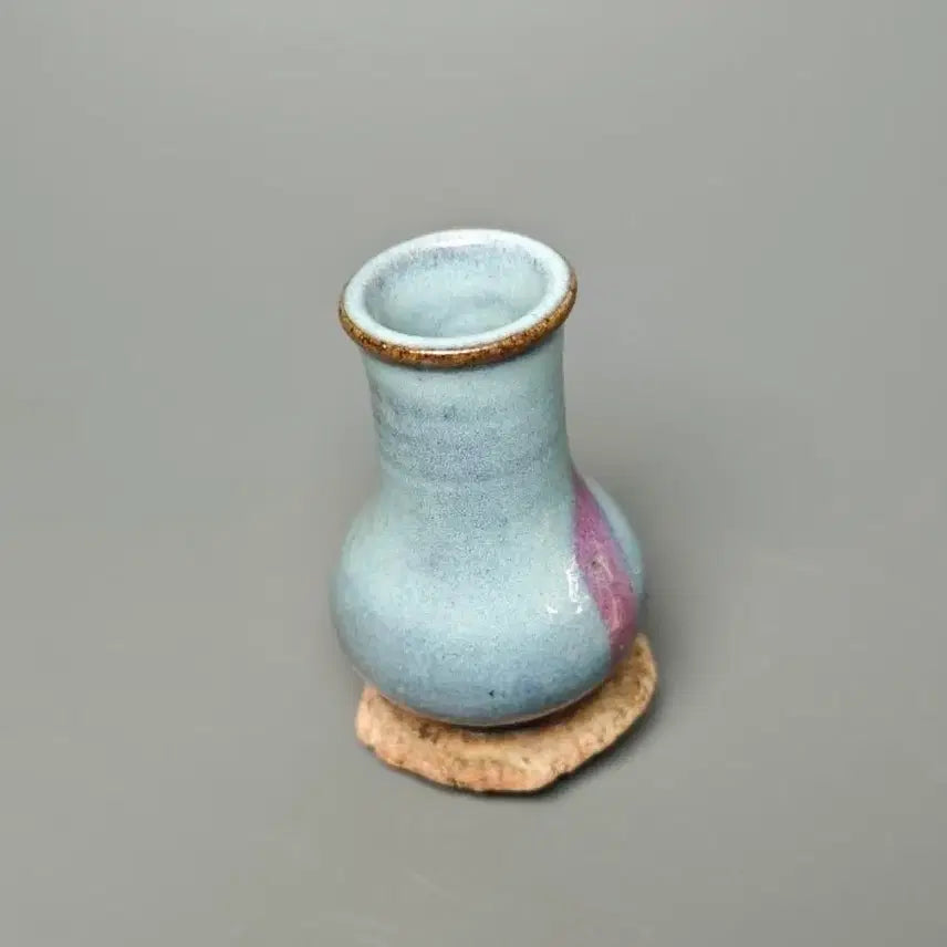 [BUNJANG] Chinese Celadon Porcelain Small Vase / 금송대 군요 천람유 홍반 소형 병 출토 중국도자기 골동품 고미술품 수집품