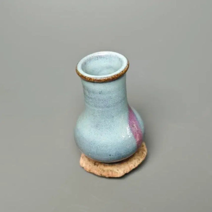 [BUNJANG] Chinese Celadon Porcelain Small Vase / 금송대 군요 천람유 홍반 소형 병 출토 중국도자기 골동품 고미술품 수집품