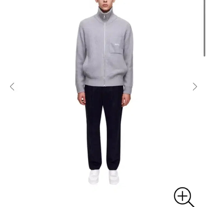 [BUNJANG] A.P.C. Dave Wool Zip-Up Cardigan / APC 아페쎄 데이브 울 집업 가디건