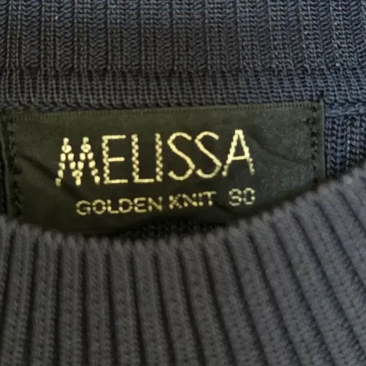 [BUNJANG] Melissa Knit Navy Sweater / 멜리사 니트 진네이비