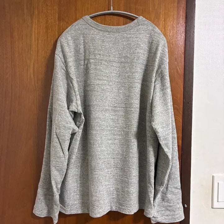[BUNJANG] Warehouse Plain Grey Long Sleeve L / 웨어하우스 플레인 그레이 롱슬리브