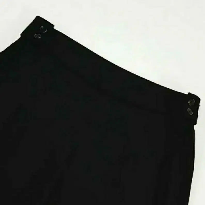 [BUNJANG] Button Detail Wide Leg Slacks / 버튼 와이드 팬츠