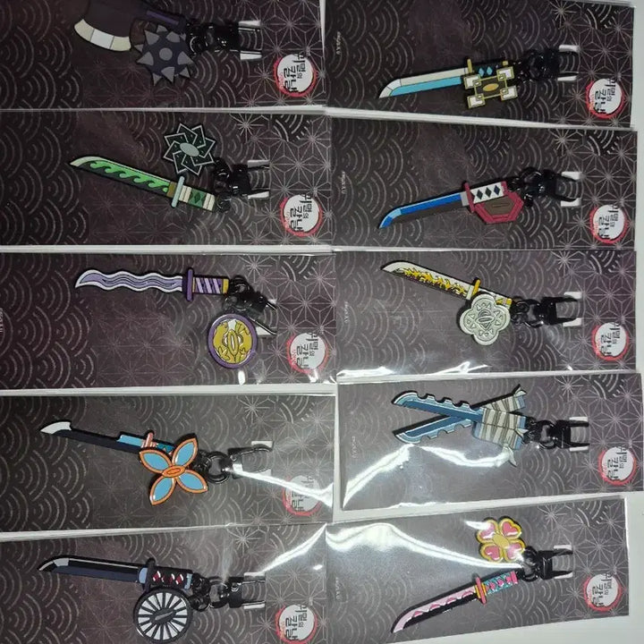 [BUNJANG] Demon Slayer Nichirin Blade Set (10 Types) / 귀멸의칼날 일륜도 10종 1세트